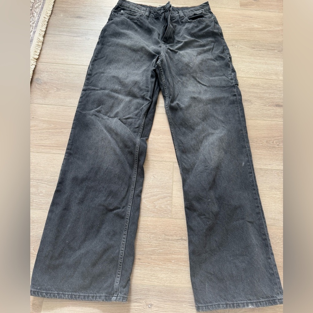 We The Free Charcoal Denim Pants